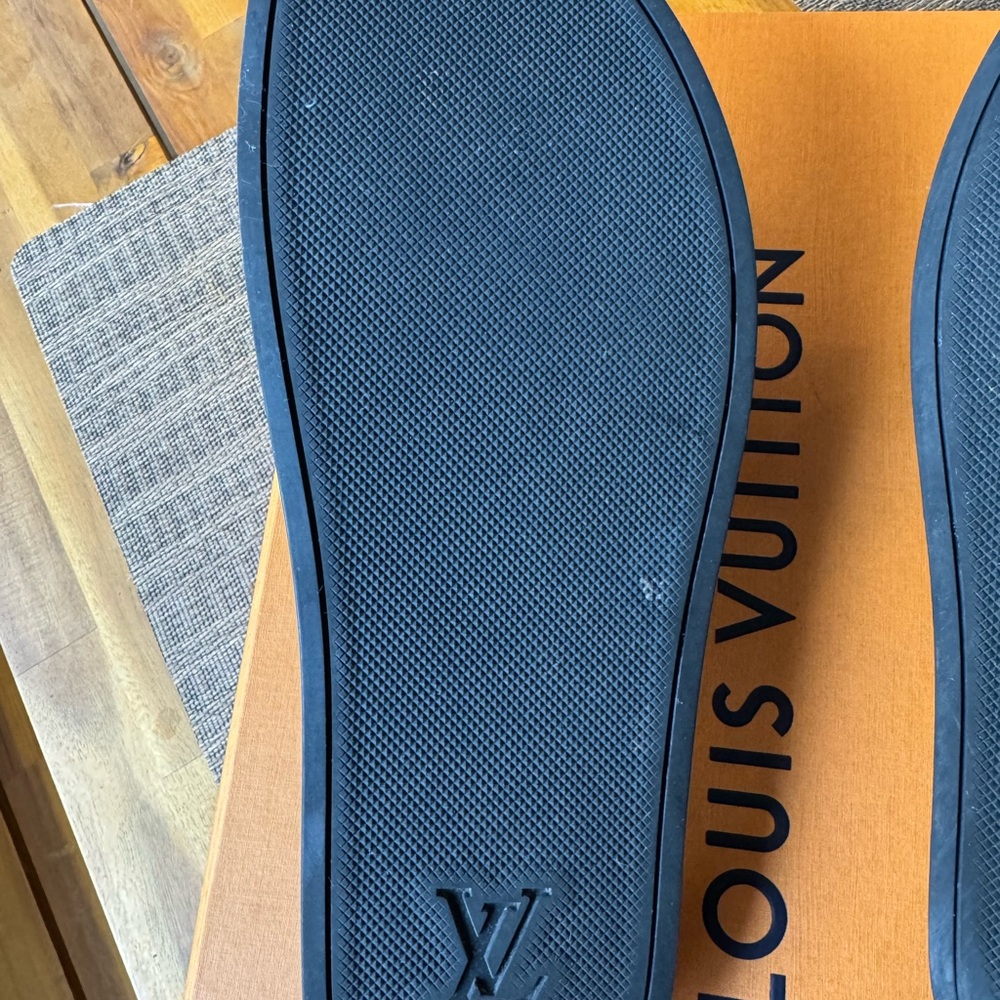 Louis Vuitton Black Slides - Picture 5 of 10